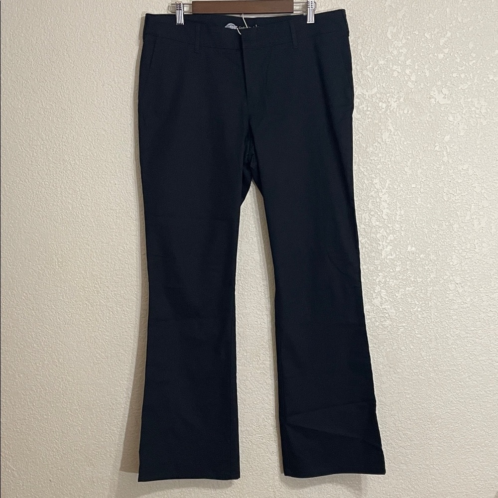 Dickies Women’s Black Flared Dress Pants